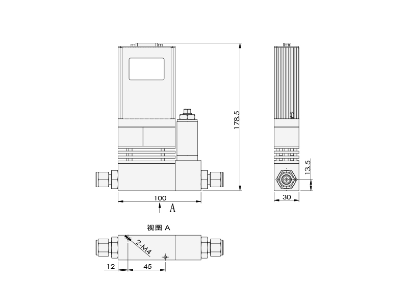 高溫型質量流量計/控制器